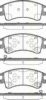 TRISCAN 8110 50013 Brake Pad Set, disc brake